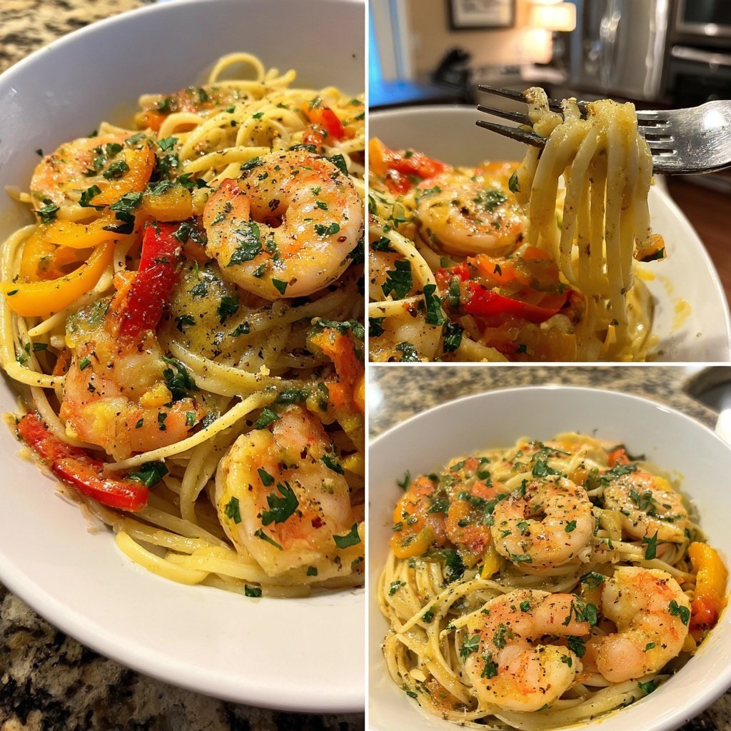 Creamy Cajun Shrimp Pasta