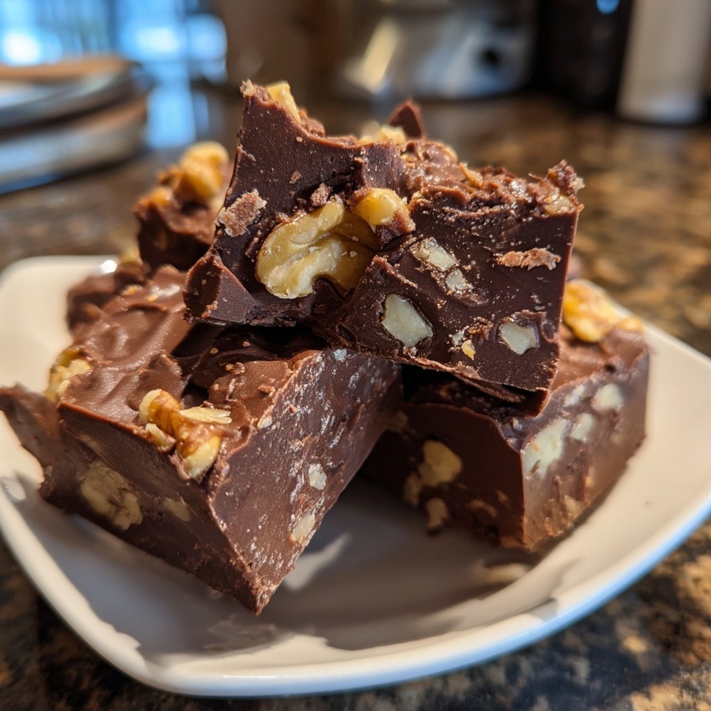 Chocolate Walnut Fudge