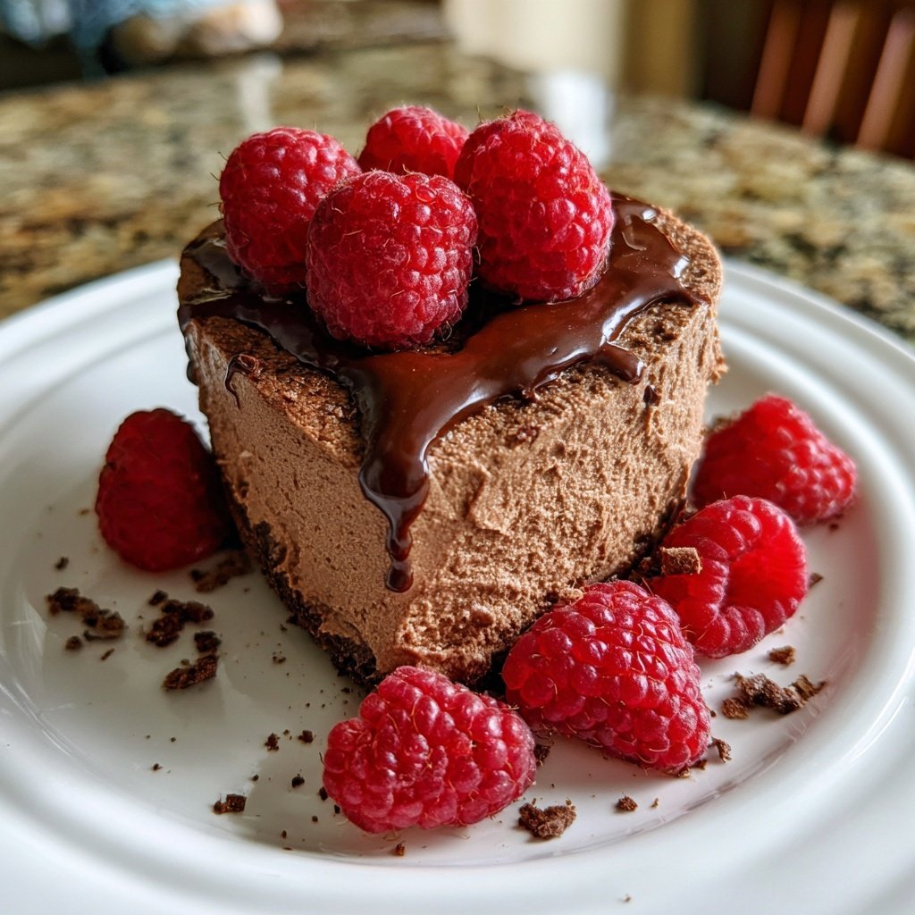 Mini Heart Cake with Chocolate Mousse