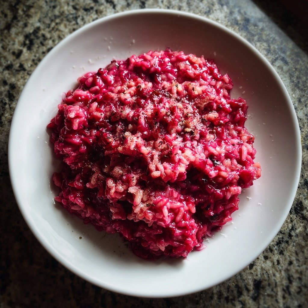 Romantic Beetroot Risotto