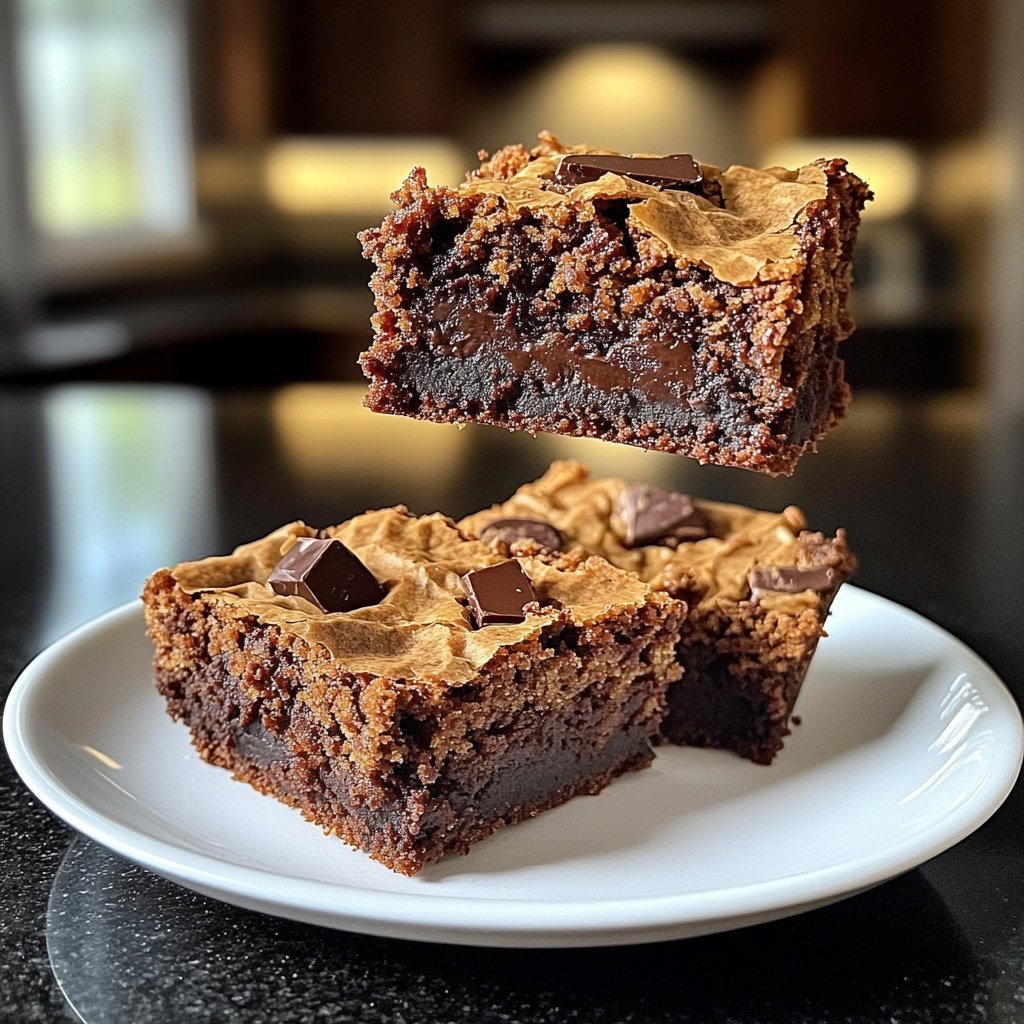 Fudgy Chewy Brookies