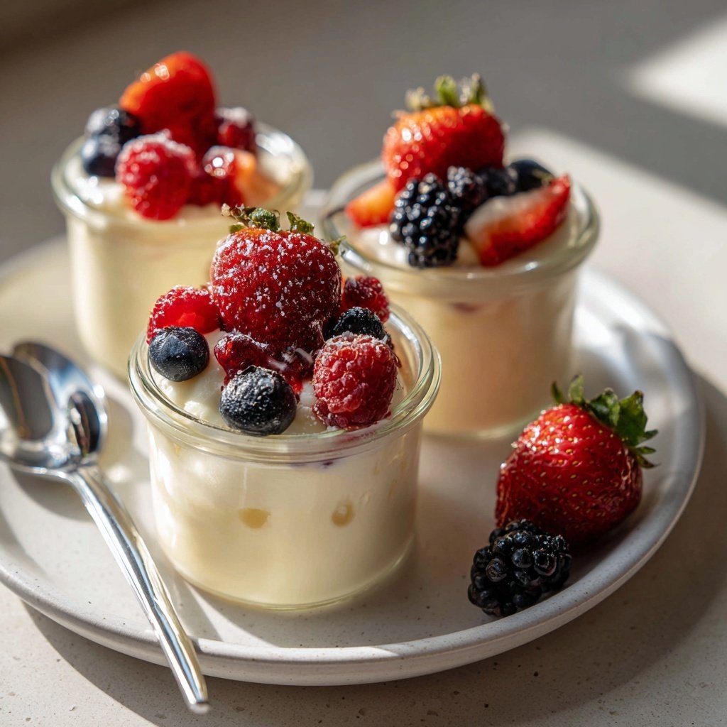 Berry Yogurt Breakfast Cups