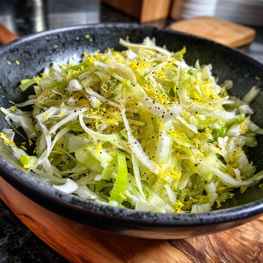 Celery Slaw With Lemon