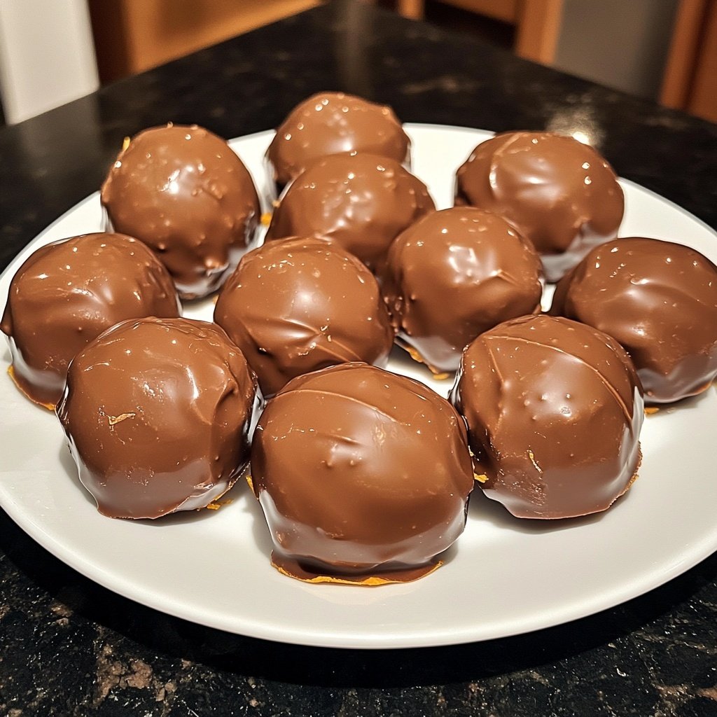 Festive Orange Chocolate Christmas Truffles